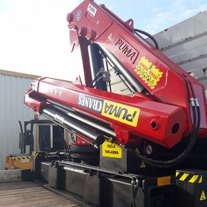 Puma Knuckle BOOM รถบรรทุกเครน3T พร้อมกระปุกเกียร์และปั๊ม9mt ยกสูง - Product Image 3