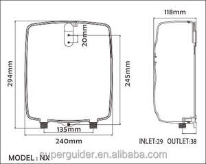 Calentador eléctrico de agua sin tanque para el hogar - Product Image 6