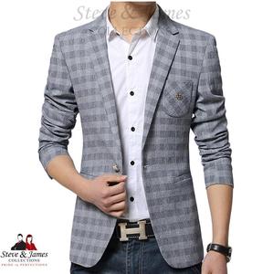 Veste et blazer de sport pour homme, sur mesure, 100% laine, tendance - Product Image 3