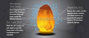 Lámparas de sal de cristal natural, - Product Image 4