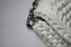 Sacs à main en crochet en fil de t-shirt pour femmes, sacs à main de créateurs pour femmes, sacs en crochet faits à la main personnalisés en provenance du Vietnam - Product Image 4