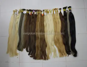 Aliexpress価格インドの髪卸売インドの髪、40インチブロンドの髪の延長、アフロねじれた人間