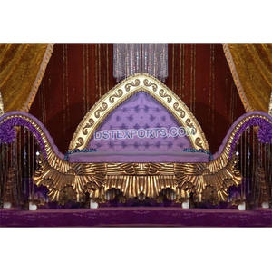 Canapé royal pour scène de mariage arabe, style royal, canapé d'amour pour scène de mariage musulmane, canapé design pour la mise en scène de Mehndi arabe, Suisse - Product Image 1