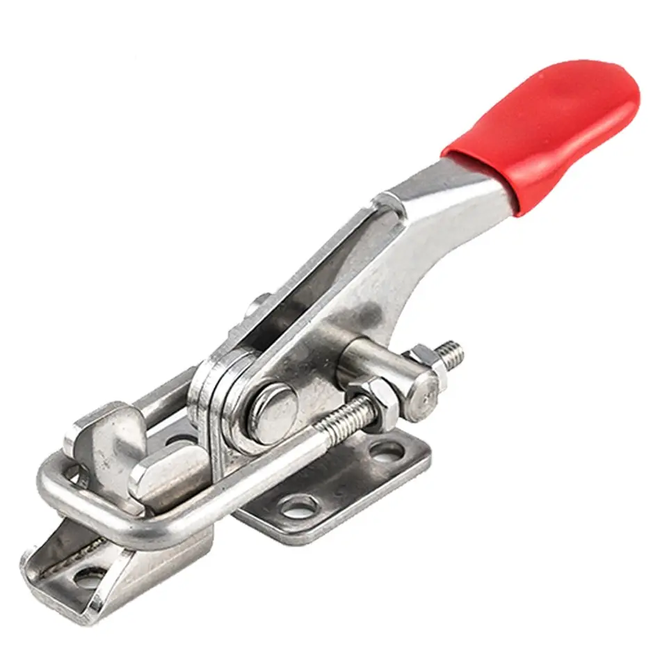 TH-40323-SS Horizontal U Hook Latch Stainless Steel Toggle Lever Latch Clamp