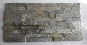 Modern Deoli Green Slate Culture Stone <b>Tile</b> High Quality Interior Wall Cladding <b>Decorative</b> Ledger Panels Split Attractive Hotel - Product Image 2