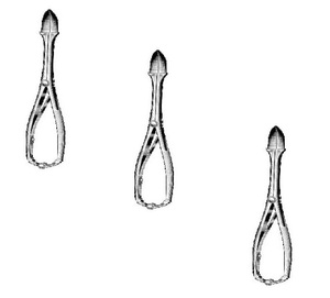 Pinzas Obstétricas Perforadoras Naegele de Alta Calidad, 25 cm, Instrumentos Quirúrgicos Médicos de Acero Inoxidable MAHERSI - Product Image 5