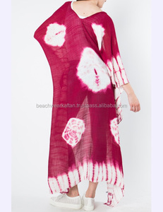 Cárdigan de playa para mujer, Kimono Tie Dye Rayon, ropa de playa, venta al por mayor - Product Image 2