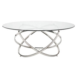 Mesa de boda para centros de mesa, mesa redonda de comedor, mesa central para sofá - Product Image 6