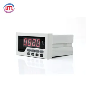 Medidor de amperímetro digital eletrônico, venda quente monofásico 96mm * 48mm, medidor de amperímetro digital