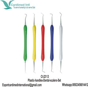 Instrumentos de llenado de cavidades dentales de calidad superior, mango de silicona compuesto, esparcidor de amalgama, Material de acero inoxidable - Product Image 2