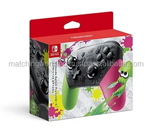 Switch Pro Controller Splatoon version