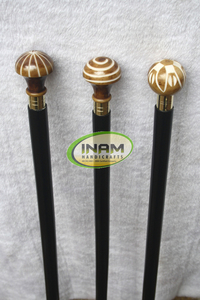 ไม้เท้าเดินทำจากไม้แบบโบราณและไม่เหมือนใครไม้เท้าเดินทำจากเรซินพร้อมที่จับแบบถักทำจากเรซิน - Product Image 5