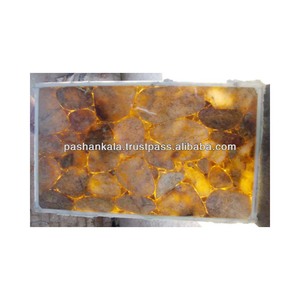 ผนังอาเกตสีเหลืองและแผ่นพื้น - Product Image 1