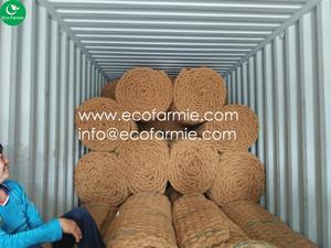 Feuilles de fibres de coco naturelles tissées écologiques/couvertures en coco, rouleaux de tapis en fibre de coco pour paver les routes - Product Image 5