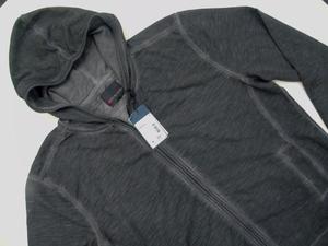 Haute qualité 100% coton étiquettes de marque hommes à manches longues pull à capuche avant fermeture éclair mouche solide à capuche vêtement teint Bangladesh - Product Image 2