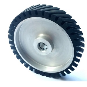Roue de Contact en caoutchouc, rectifieuse à bande, fabriqué en inde - Product Image 1