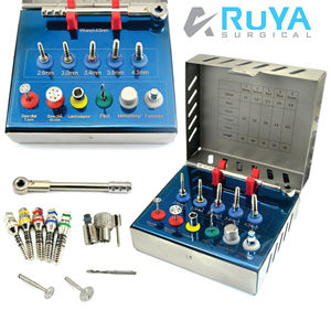 ชุดอุปกรณ์ขยายกระดูกรากฟันเทียม,พร้อมแผ่นเลื่อยสว่านยกไซนัสคุณภาพสูงเครื่องมือทันตแพทย์รากฟันเทียมเครื่องมือ CE - Product Image 1