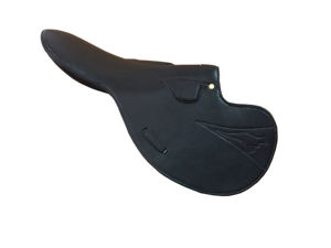 Tailles personnalisables et logo Selle de course anglaise Selle de polo en cuir véritable sans arbre - Product Image 2