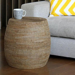 Hermoso Taburete de Mimbre y Ratán Hecho en Vietnam - Product Image 6