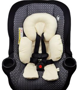 Coussin de siège pour bébé en coton luxueux et doux pour poussette et siège auto, facile à ranger et à nettoyer, confort moelleux et câlin pour nouveau-né - Product Image 3