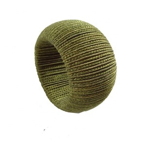 Soporte para pañuelos, servilletero, diseño hecho a mano, cuentas de vidrio, servilletero decorativo, anillo, uso de fiesta de boda - Product Image 6