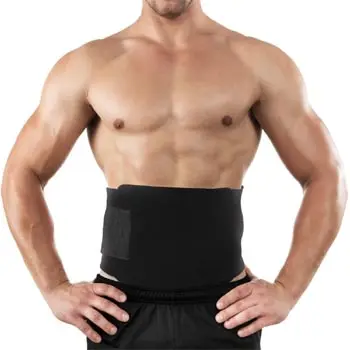 Waist Trimmer Waist Trainer Neoprene Sauna Sweat Belt Back Support Best Abdominal Fitness Trainer for Men Women
