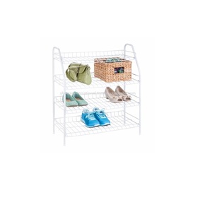 Handmade Luxury Metal <b>Shoe</b> Stand Iron Home Office Multi-Usage Rack for Living Room Decorative <b>Shoes</b> <b>Storage</b> - Product Image 2