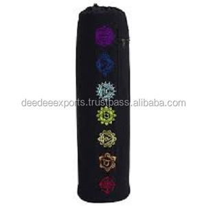 Bolsa de esterilla de Yoga de algodón de alta calidad ecológica y popular en más colores OEM y etiqueta privada de la India - Product Image 5