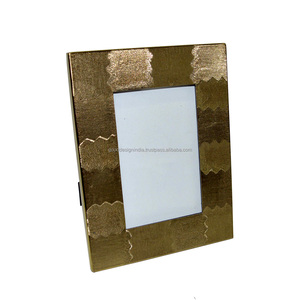 Custom Home Decorative Mini Hammered Gold Silver Designer Photo <b>Frame</b> <b>Metal</b> Texture <b>Picture</b> <b>Frame</b> <b>Metal</b> Alloy Photo <b>Frame</b> - Product Image 1