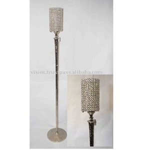 Portavelas de Cristal, Nuevo Diseño de Centro de Mesa para Decoración de Bodas - Product Image 3