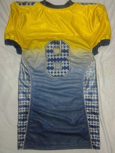 Camisetas de Fútbol Americano Personalizables de Manga Corta, Transpirables, de Secado Rápido, Antibacterianas, Tallas Grandes, de Spandex/Poliéster, Deportivas - Product Image 5