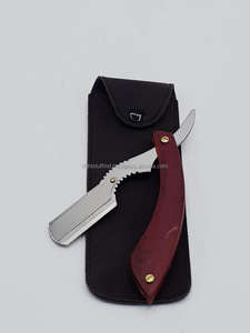 Navaja de Afeitar Profesional de Acero Inoxidable para Barbería, Corte Recto, Refrescante, con Bolsa de Regalo, Personalizable, Precio al por Mayor - Product Image 5