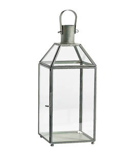 Brass Beveled <b>Glass</b> Candle Lantern for Home Decoration <b>Other</b> Candle Holders & Jars - Product Image 6