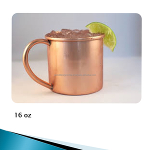 Taza de cobre, taza de oso sólido, taza de café, tazas de bebidas de cobre puro 100%, de 16 Oz barra de cobre de alta calidad, tazas superventas - Product Image 2