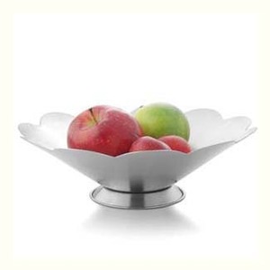 Offre Spéciale de table bol de service de fruits et de salade en acier inoxydable décoratifs bol de service de restauration bol de fruits en métal - Product Image 6