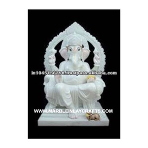 Marble Ganesha Murti - Product Image 1
