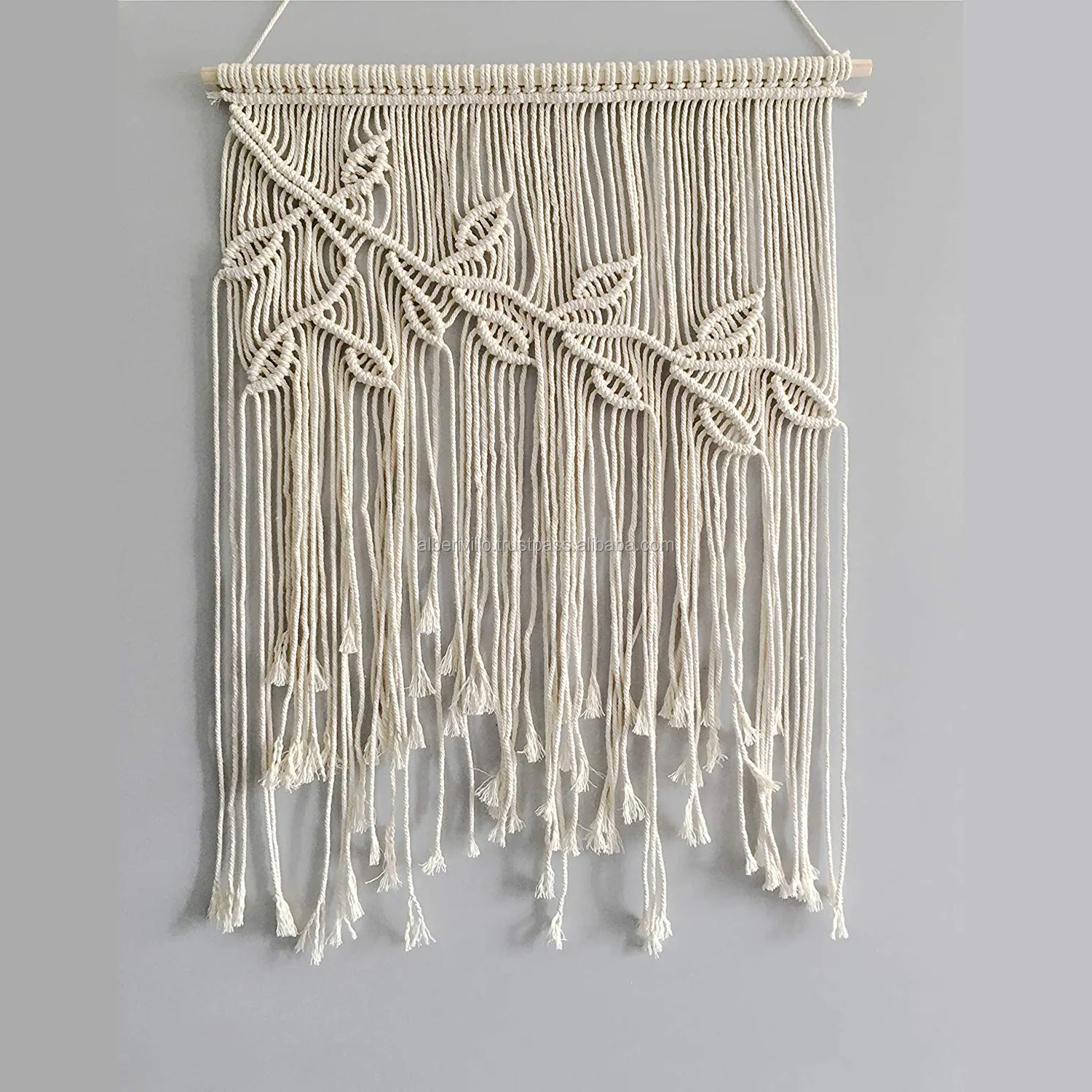 Boho Chic Bohemian Macrame Hand Woven twisted Cotton Cords For Wall Hanging Wall Art India Wholesaler