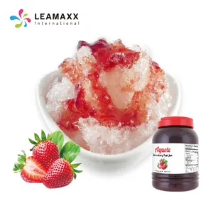 台湾真正的水果草莓果酱用于冰沙饮料和冰品