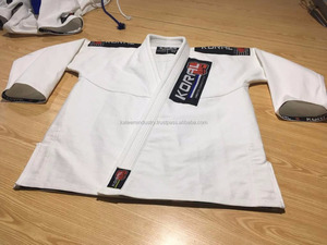 Venta al por mayor personalizado 450gsm perla tejido Judo Gi BJJ Kimono ropa de artes marciales - Product Image 2