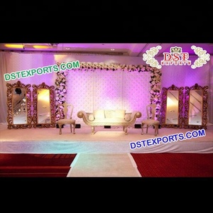 Decoración de escenario asiática para bodas, decoración de escenario para bodas, impresionante - Product Image 1