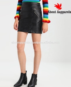 OEM ผู้หญิงหนังแกะแท้หนังมินิกระโปรง,ซัพพลายเออร์ที่ดีที่สุดที่ขายดีที่สุดมินิเซ็กซี่ผู้ใหญ่ผู้หญิงกระโปรงหนัง - Product Image 4