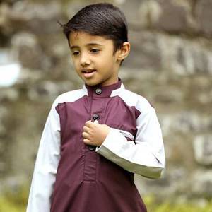 Thobe pour garçons, abaya pour enfants, vêtements islamiques pour enfants |   Robe musulmane en coton de qualité supérieure - Product Image 3