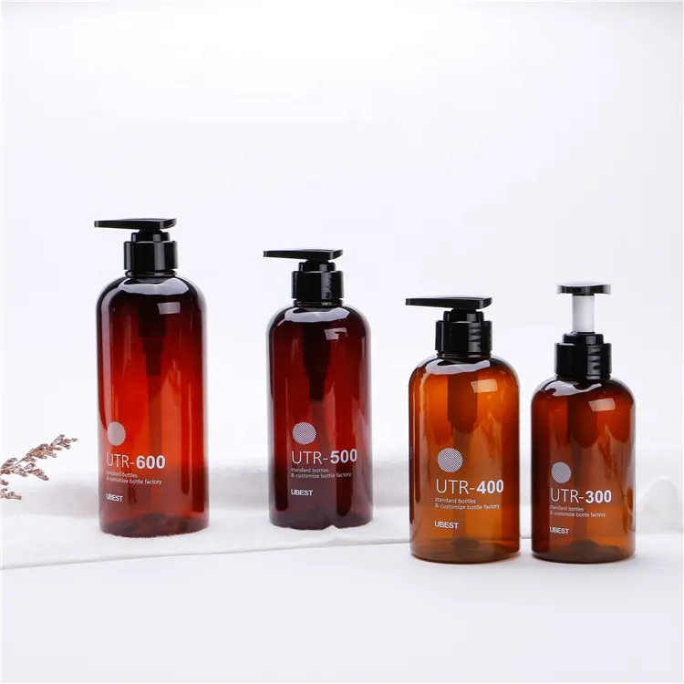 Low Quantity 300ミリリットルCosmo High Standard Plastic Shampoo Bottle