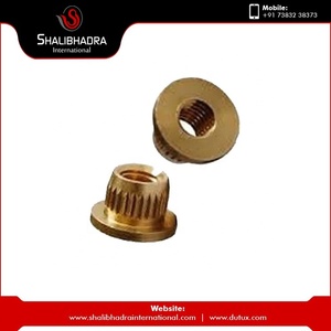 Écrou d'insertion en laiton de haute qualité à filetage M3 de qualité supérieure avec finition polie - Product Image 2