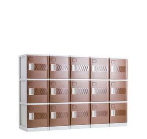 Three Tier Fifteen ABS Plastic Mini Locker five bases - Product Image 3