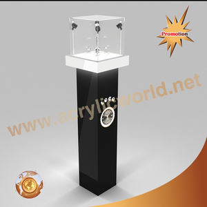 Présentoir de montre en bois acrylique sur mesure, présentoir de montre avec anneaux en C - Product Image 6