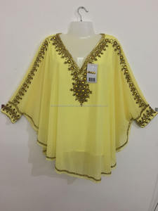 Kaftan brodé de style élégant et perlé à sequins tendances vestimentaires traditionnelles pour les caftans ethniques de taille supérieure - Product Image 6