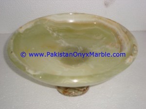 ชามผลไม้หินออนิกซ์แกะสลักสวยงามอย่างยิ่ง จาน ถาดหินอ่อนสุดหรู พร้อมฐานตั้งสำหรับเสิร์ฟ เหมาะสำหรับบ้านและห้องครัว - Product Image 6