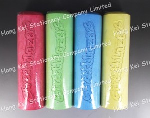2019 thời trang lhama tra biểu tượng tùy chỉnh khắc dustless Jumbo vỉa hè chalks với hộp giấy bao bì - Product Image 4