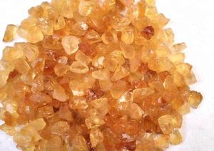 พลอยซิทรินหยาบแบบหลวมธรรมชาติสีเหลืองไม่ผ่านการบำบัดสำหรับทำเครื่องประดับคอลเลกชันลูกปัดสูง8มม. - Product Image 3